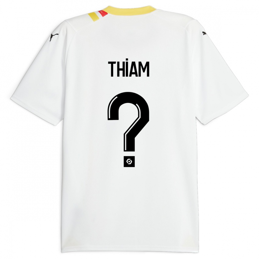 Dame Mamadou Thiam #0 Svart Bortetrøye Drakt Trøye 2023/24 Skjorter T-Skjorte