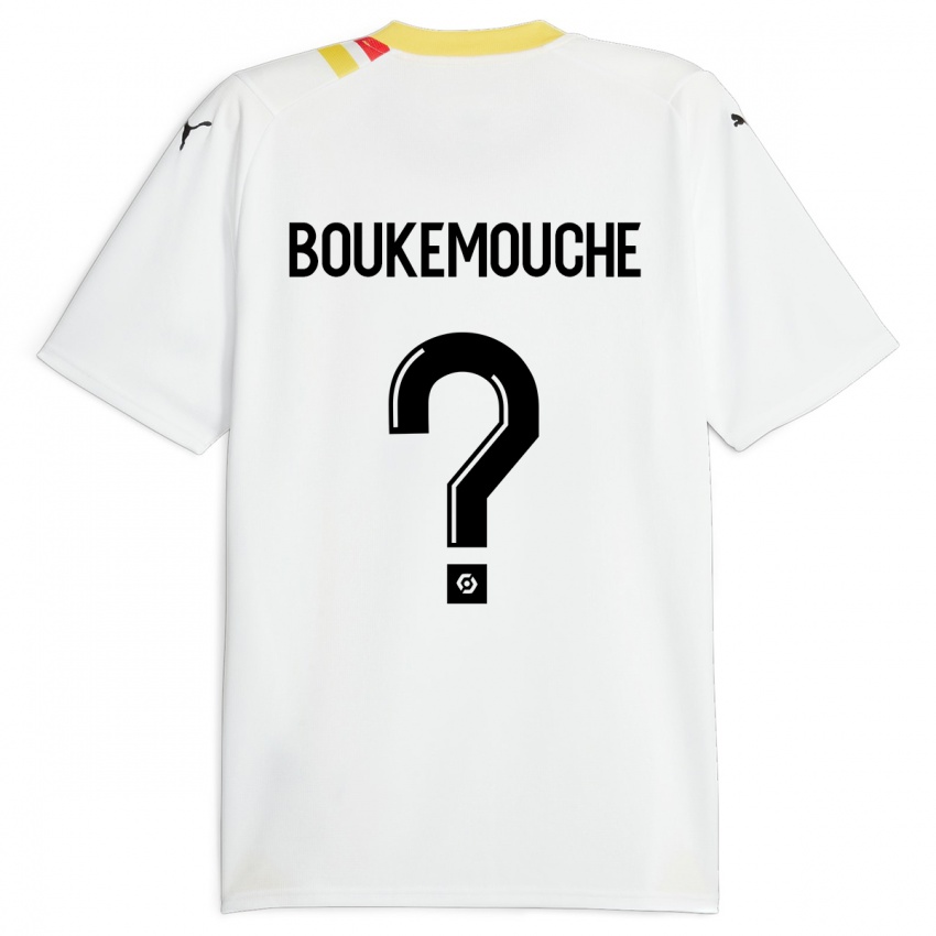 Dame Amine Boukemouche #0 Svart Bortetrøye Drakt Trøye 2023/24 Skjorter T-Skjorte