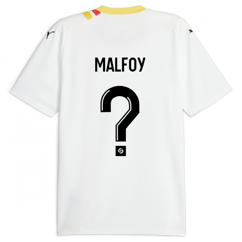Dame Lucas Malfoy #0 Svart Bortetrøye Drakt Trøye 2023/24 Skjorter T-Skjorte