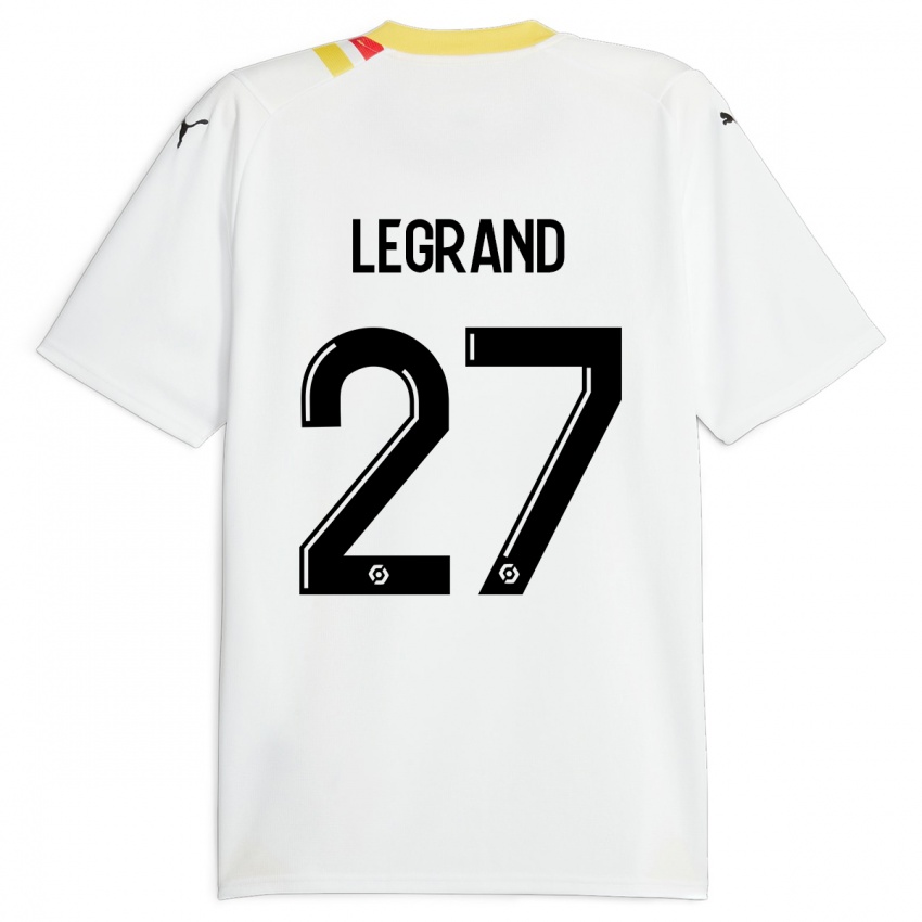 Dame Bérénice Legrand #27 Svart Bortetrøye Drakt Trøye 2023/24 Skjorter T-Skjorte