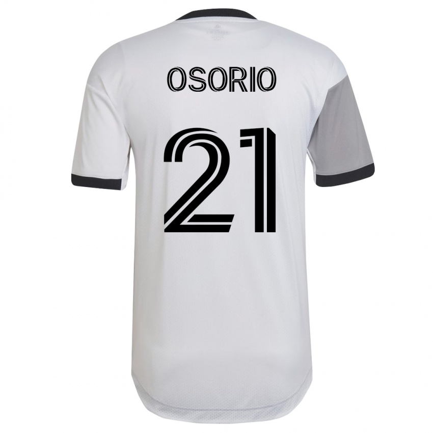 Dame Jonathan Osorio #21 Hvit Bortetrøye Drakt Trøye 2023/24 Skjorter T-Skjorte