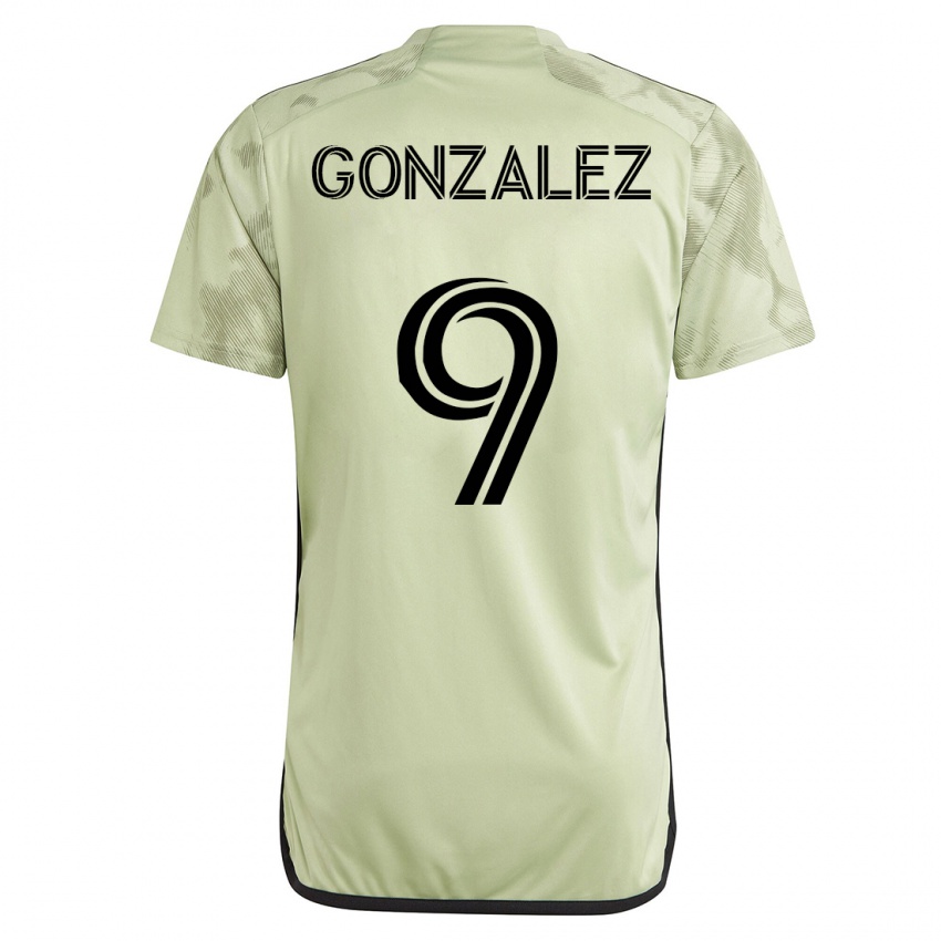 Dame Mario Gonzalez #9 Grønn Bortetrøye Drakt Trøye 2023/24 Skjorter T-Skjorte