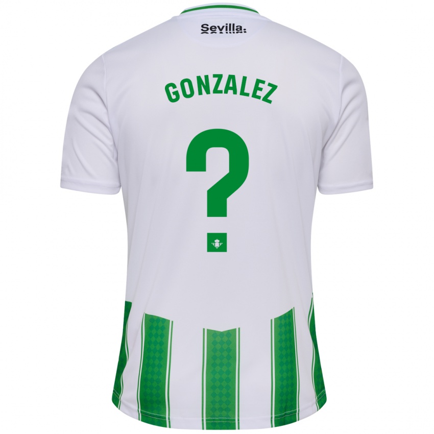 Barn David González #7 Hvit Hjemmetrøye Drakt Trøye 2023/24 Skjorter T-Skjorte