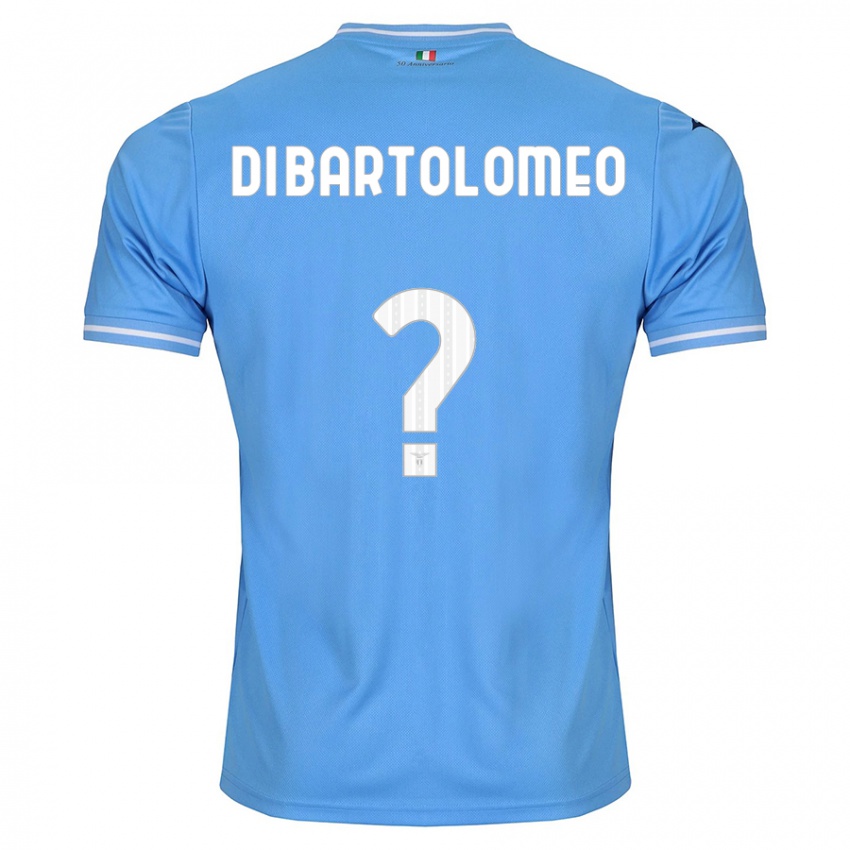 Barn Damiano Di Bartolomeo #0 Blå Hjemmetrøye Drakt Trøye 2023/24 Skjorter T-Skjorte