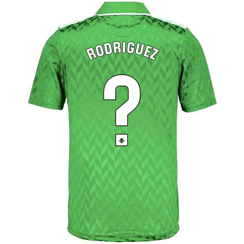 Barn Jesús Rodriguez #0 Grønn Bortetrøye Drakt Trøye 2023/24 Skjorter T-Skjorte