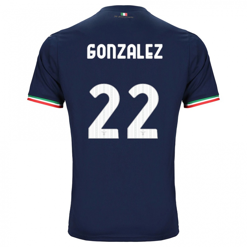 Barn Diego González #22 Marinen Bortetrøye Drakt Trøye 2023/24 Skjorter T-Skjorte