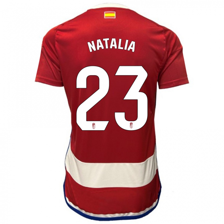 Mann Natalia #23 Rød Hjemmetrøye Drakt Trøye 2023/24 Skjorter T-Skjorte