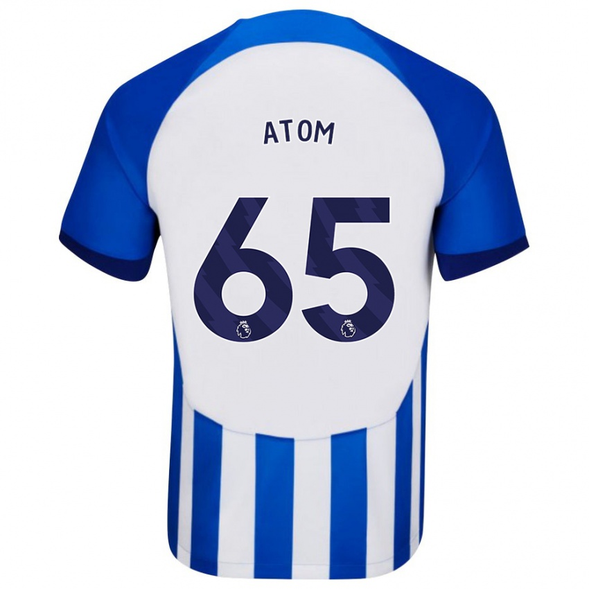 Mann Noel Atom #65 Blå Hjemmetrøye Drakt Trøye 2023/24 Skjorter T-Skjorte
