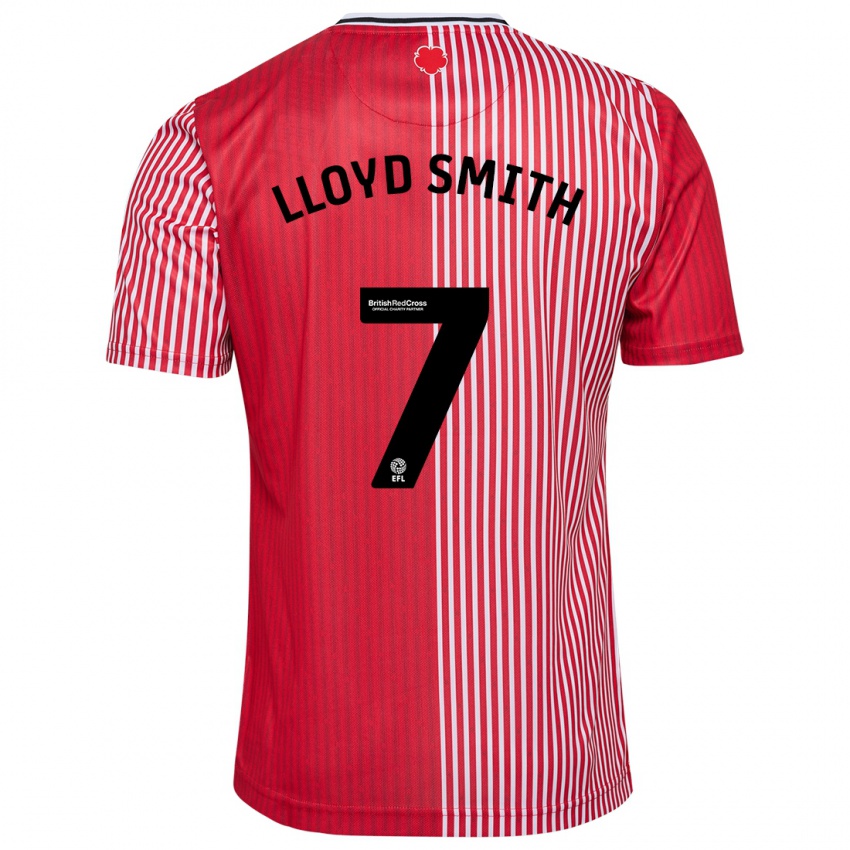 Mann Lexi Lloyd-Smith #7 Rød Hjemmetrøye Drakt Trøye 2023/24 Skjorter T-Skjorte