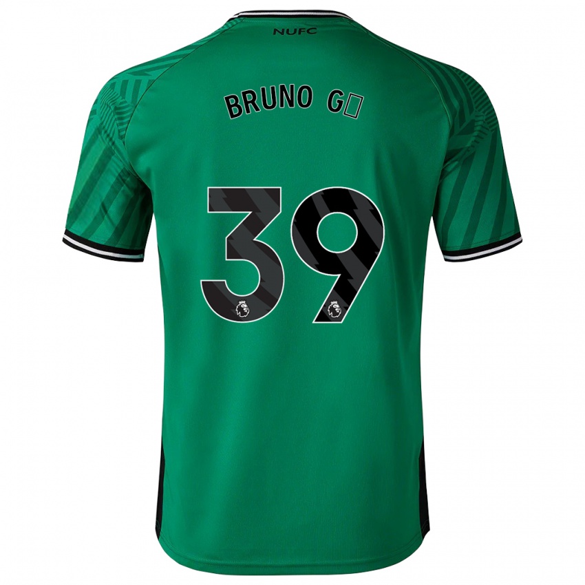 Mann Bruno Guimaraes #39 Grønn Bortetrøye Drakt Trøye 2023/24 Skjorter T-Skjorte