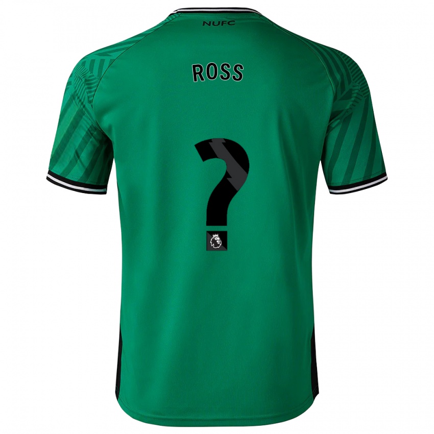 Mann Taylor Ross #0 Grønn Bortetrøye Drakt Trøye 2023/24 Skjorter T-Skjorte
