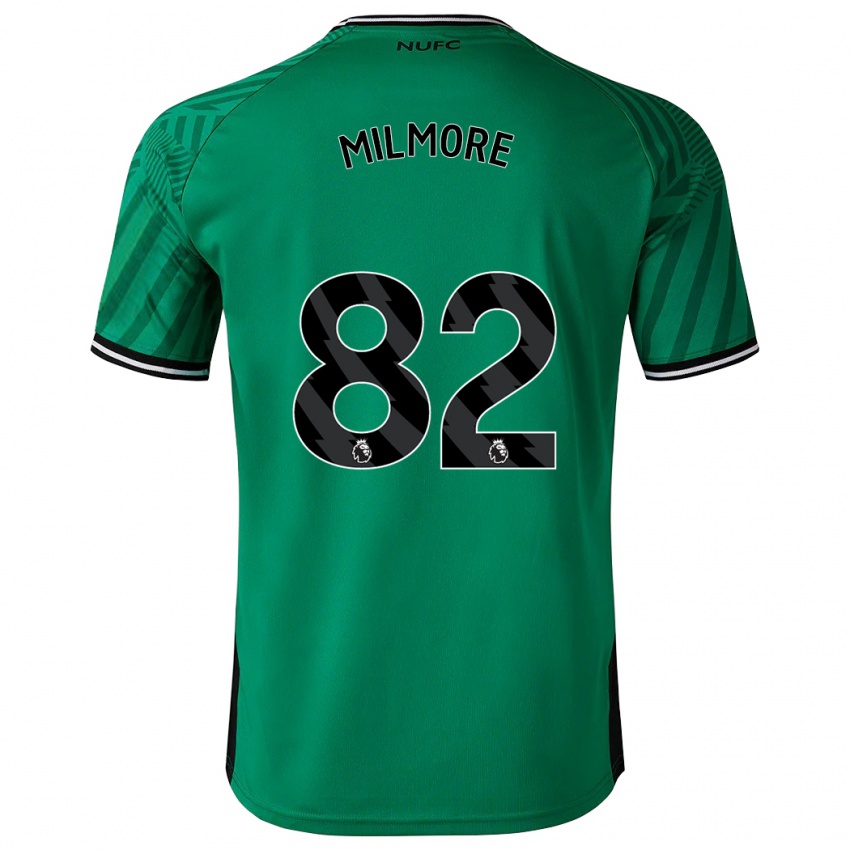 Mann Carter Milmore #82 Grønn Bortetrøye Drakt Trøye 2023/24 Skjorter T-Skjorte