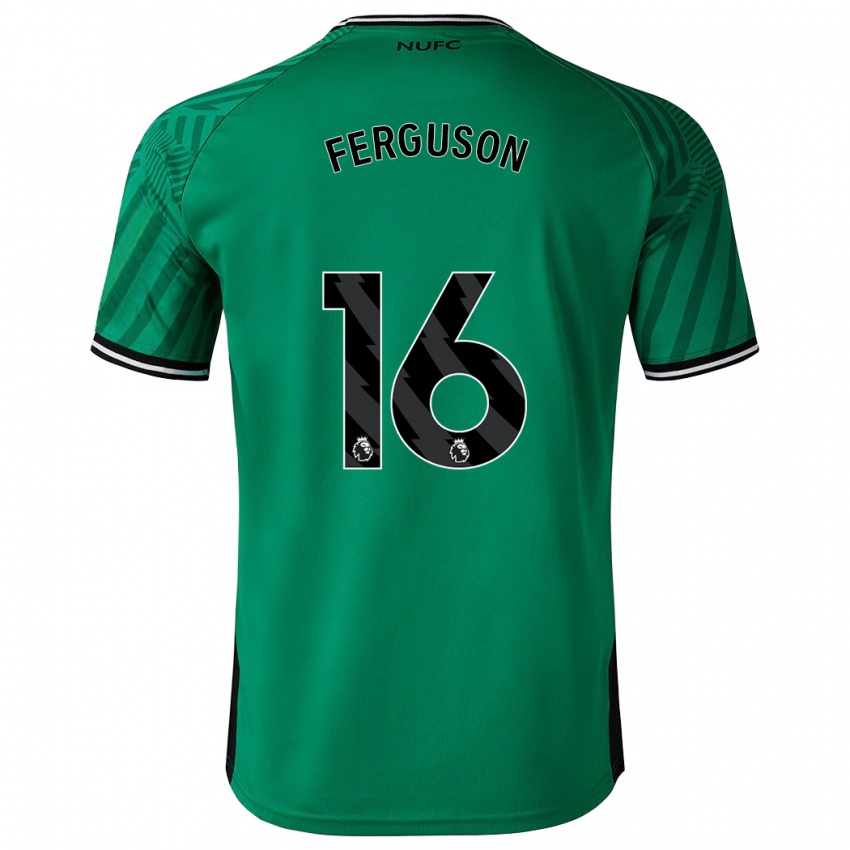 Mann Becky Ferguson #16 Grønn Bortetrøye Drakt Trøye 2023/24 Skjorter T-Skjorte