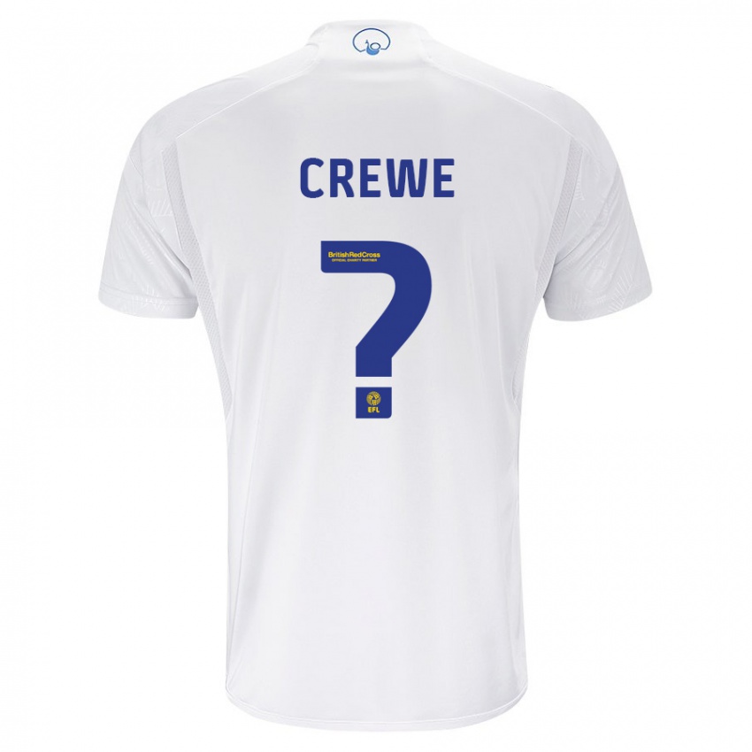Dame Charlie Crewe #0 Hvit Hjemmetrøye Drakt Trøye 2023/24 Skjorter T-Skjorte
