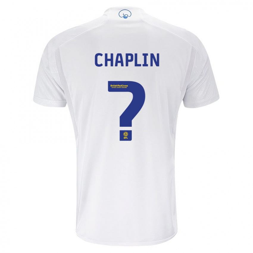 Dame Rhys Chadwick-Chaplin #0 Hvit Hjemmetrøye Drakt Trøye 2023/24 Skjorter T-Skjorte