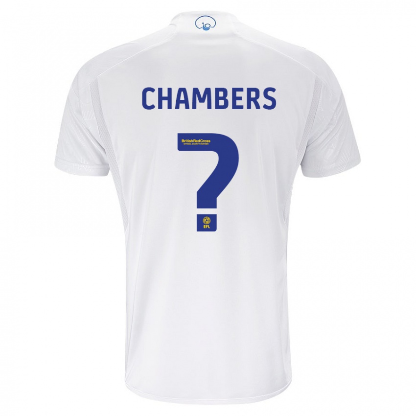 Dame Sam Chambers #0 Hvit Hjemmetrøye Drakt Trøye 2023/24 Skjorter T-Skjorte
