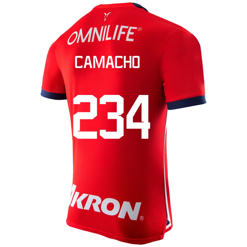 Dame Xandor Camacho #234 Rød Hjemmetrøye Drakt Trøye 2023/24 Skjorter T-Skjorte