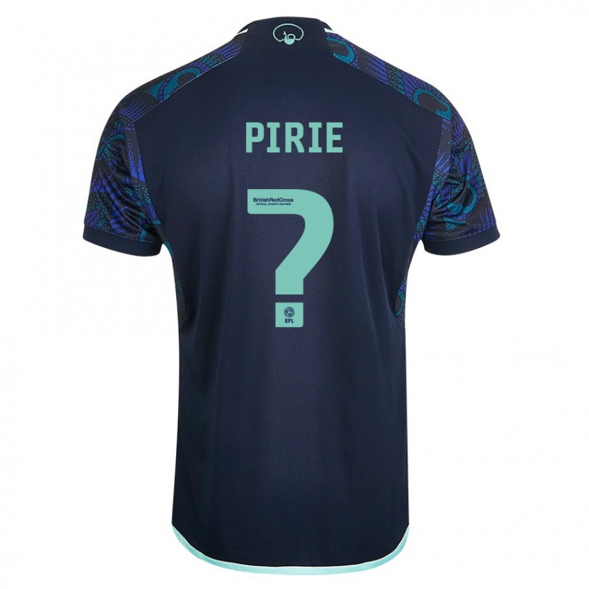 Dame Lewis Pirie #0 Blå Bortetrøye Drakt Trøye 2023/24 Skjorter T-Skjorte
