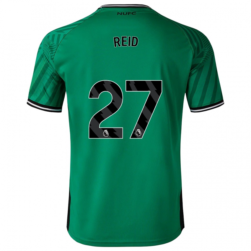 Dame Hannah Reid #27 Grønn Bortetrøye Drakt Trøye 2023/24 Skjorter T-Skjorte