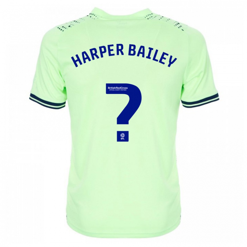 Dame Aaron Harper-Bailey #0 Marinen Bortetrøye Drakt Trøye 2023/24 Skjorter T-Skjorte
