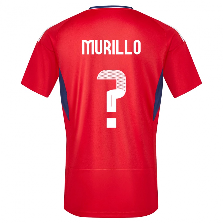 Dame Costa Rica Isaac Murillo #0 Rød Hjemmetrøye Drakt Trøye 24-26 Skjorter T-Skjorte