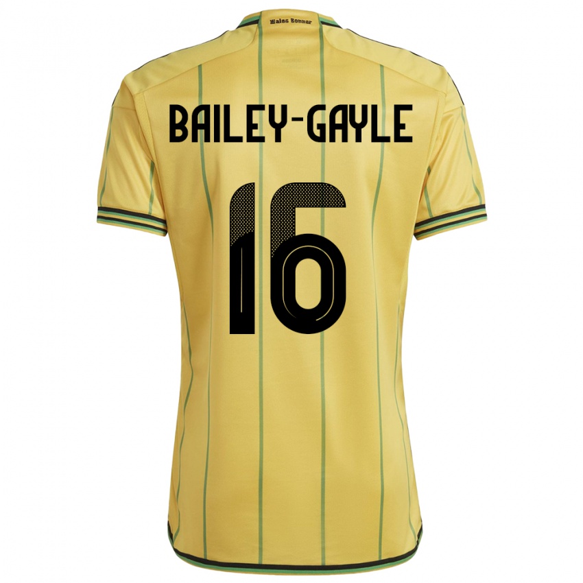 Dame Jamaica Paige Bailey-Gayle #16 Gul Hjemmetrøye Drakt Trøye 24-26 Skjorter T-Skjorte