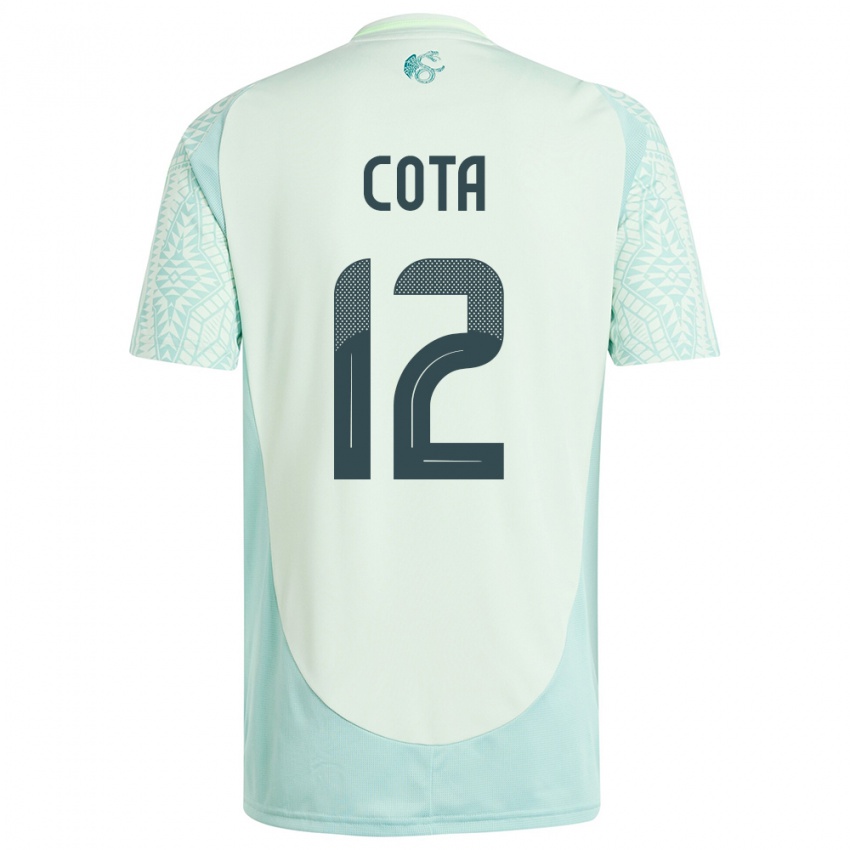 Dame Mexico Rodolfo Cota #12 Lin Grønn Bortetrøye Drakt Trøye 24-26 Skjorter T-Skjorte