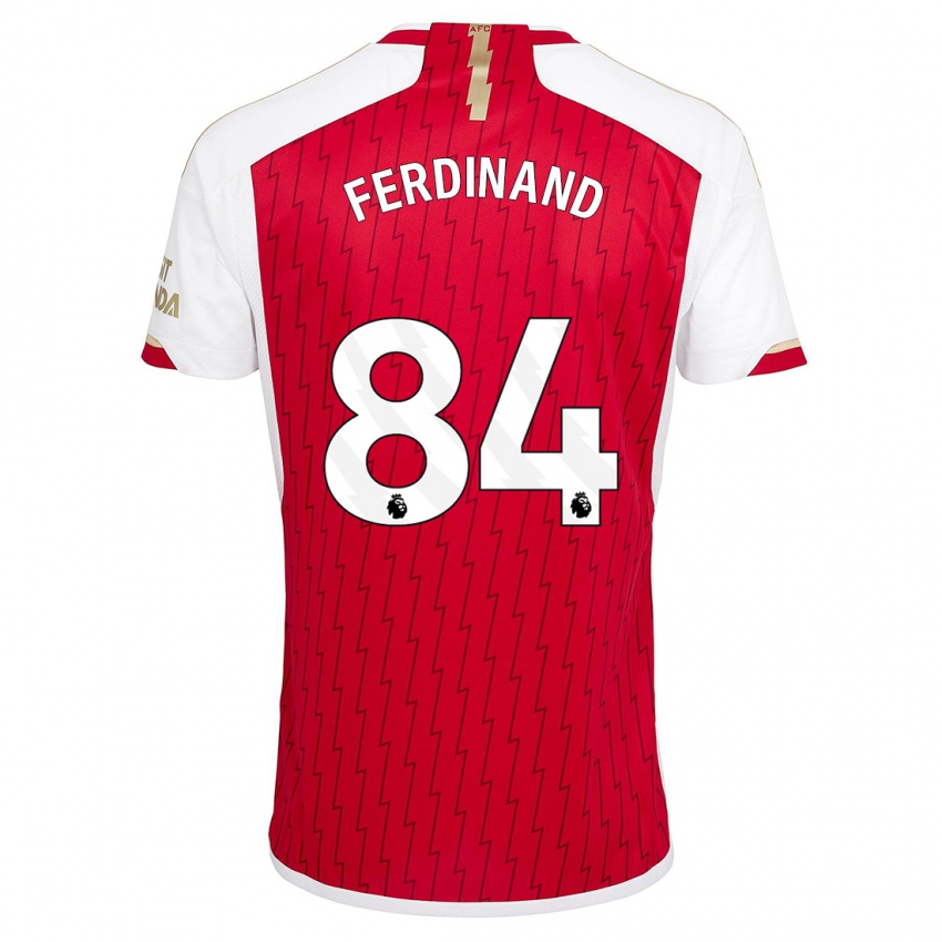 Barn Seb Ferdinand #84 Rød Hjemmetrøye Drakt Trøye 2023/24 Skjorter T-Skjorte