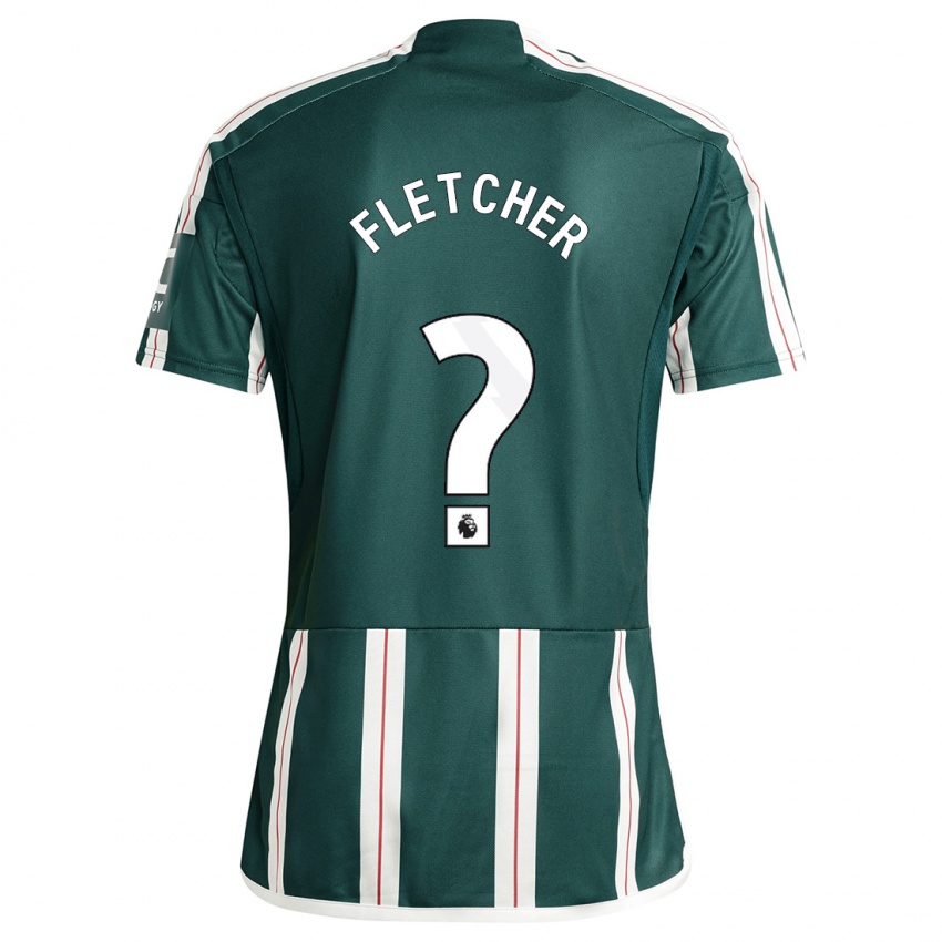 Barn Jack Fletcher #0 Mørk Grønn Bortetrøye Drakt Trøye 2023/24 Skjorter T-Skjorte