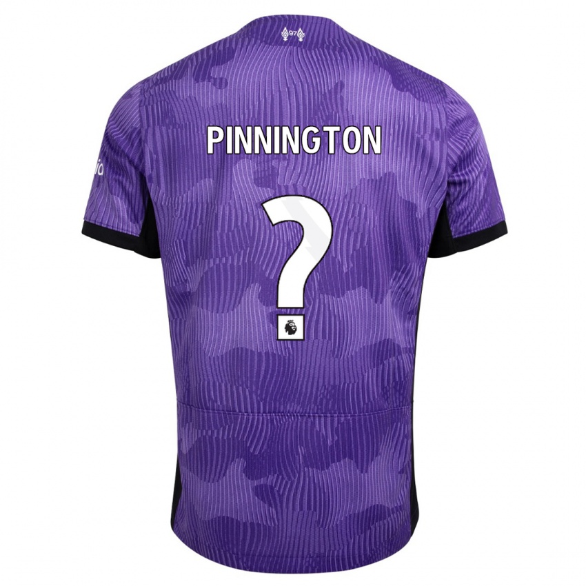Barn Carter Pinnington #0 Lilla Tredje Sett Drakt Trøye 2023/24 Skjorter T-Skjorte