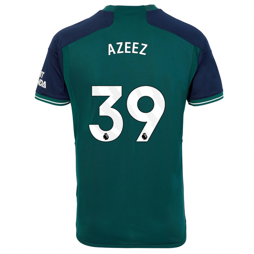 Barn Miguel Azeez #39 Grønn Tredje Sett Drakt Trøye 2023/24 Skjorter T-Skjorte