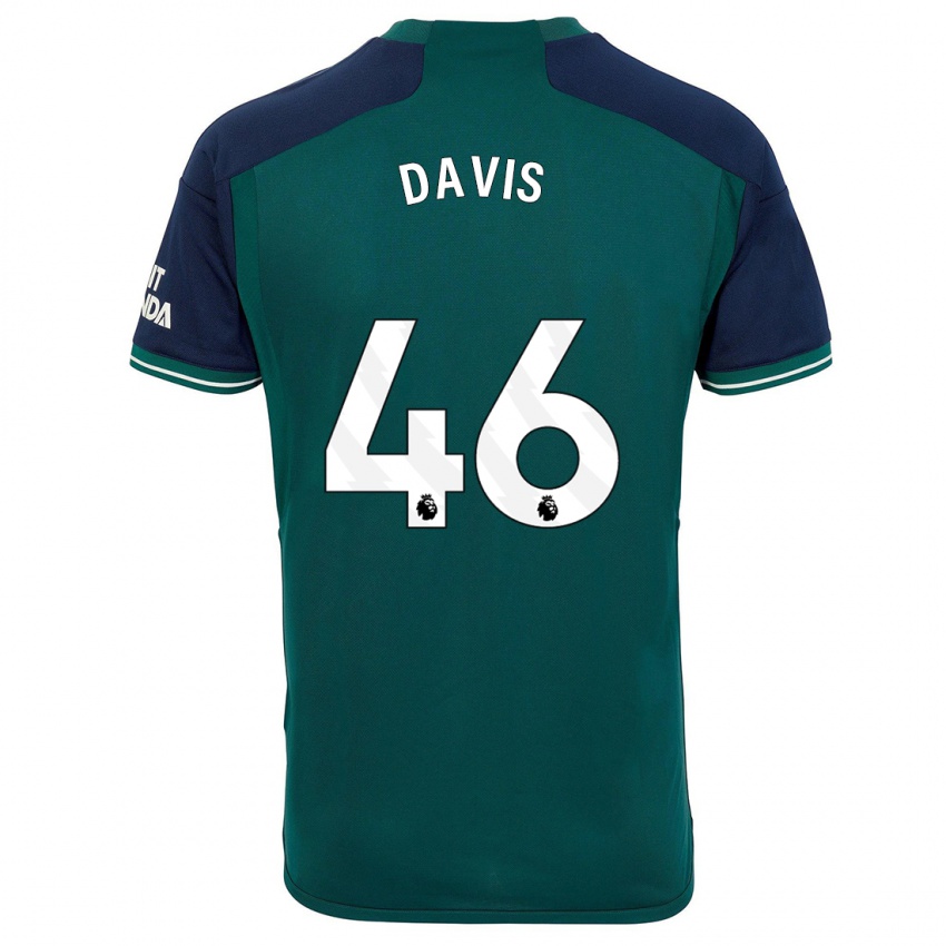 Barn Timi Davis #46 Grønn Tredje Sett Drakt Trøye 2023/24 Skjorter T-Skjorte