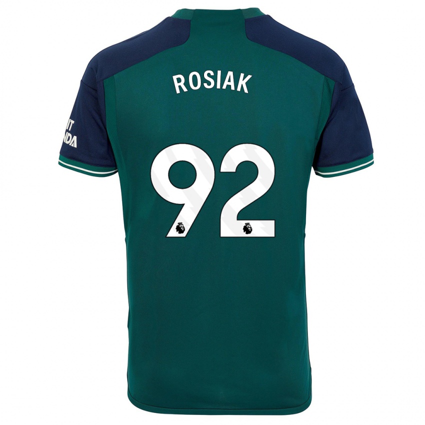 Barn Michal Rosiak #92 Grønn Tredje Sett Drakt Trøye 2023/24 Skjorter T-Skjorte