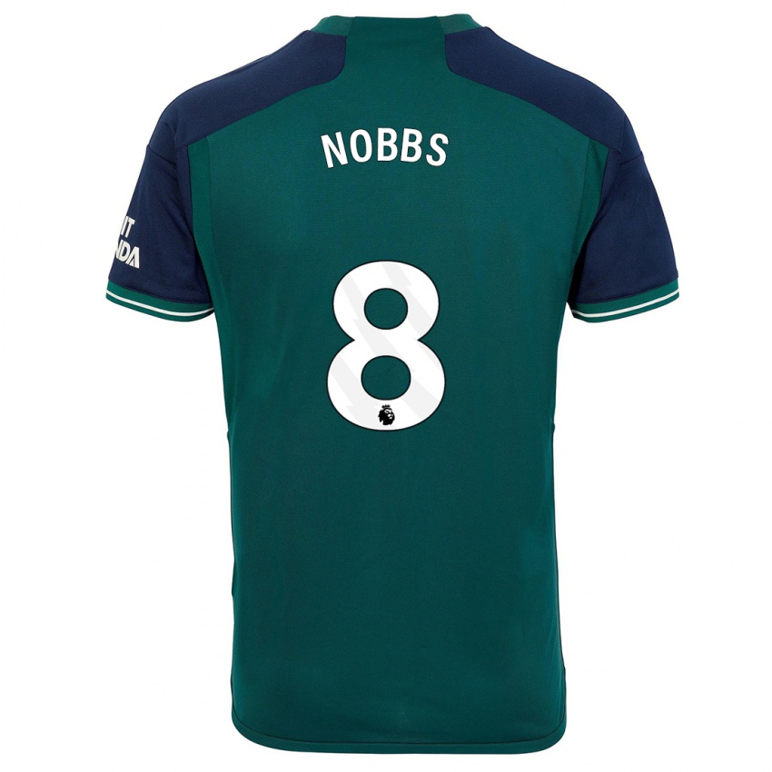 Barn Nobbs #8 Grønn Tredje Sett Drakt Trøye 2023/24 Skjorter T-Skjorte