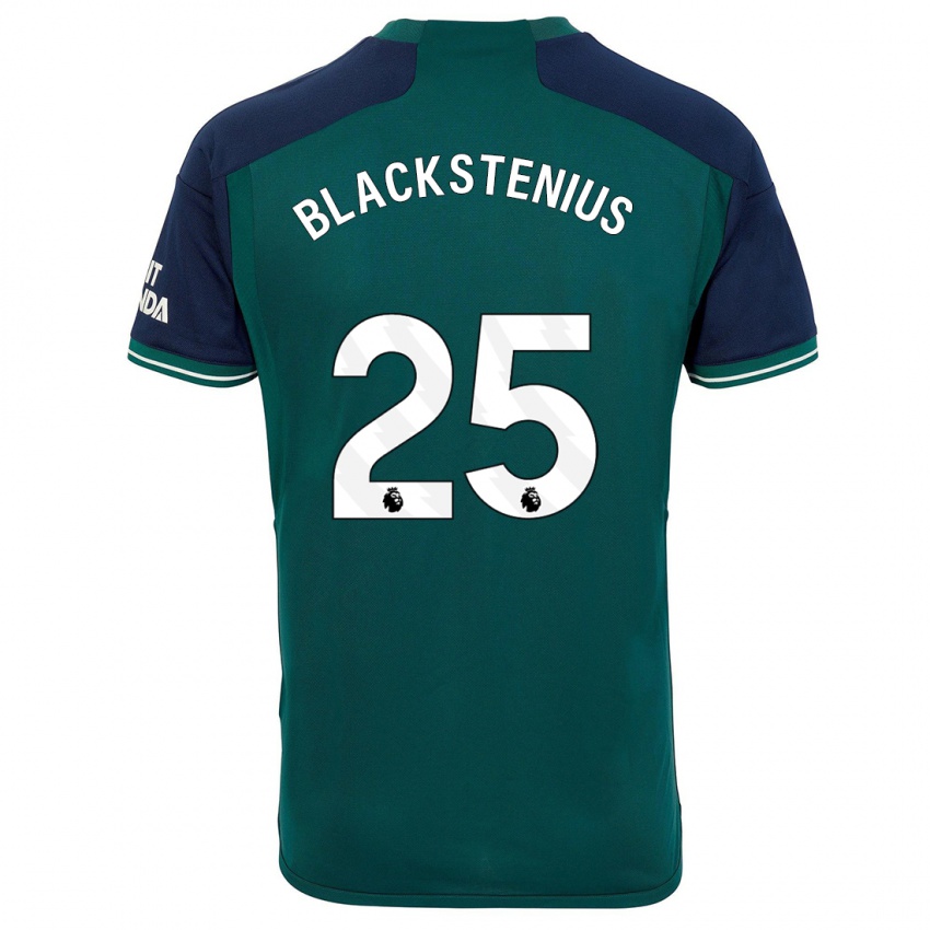 Barn Stina Blackstenius #25 Grønn Tredje Sett Drakt Trøye 2023/24 Skjorter T-Skjorte