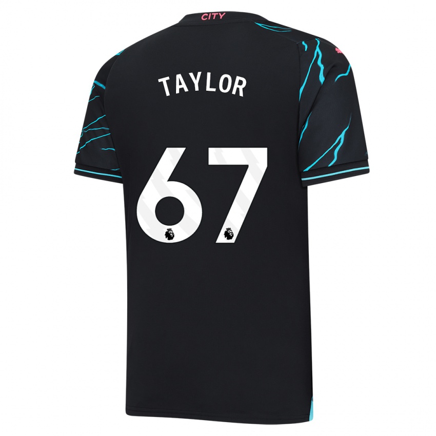 Barn Kane Taylor #67 Mørke Blå Tredje Sett Drakt Trøye 2023/24 Skjorter T-Skjorte
