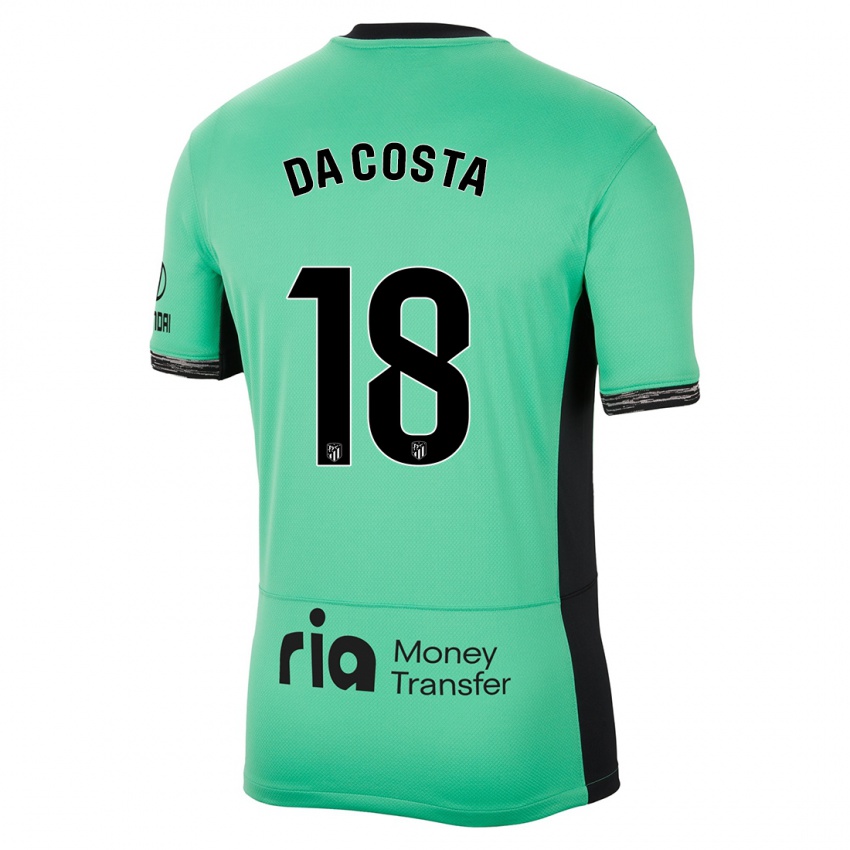 Barn Mario Da Costa #18 Vårgrønn Tredje Sett Drakt Trøye 2023/24 Skjorter T-Skjorte