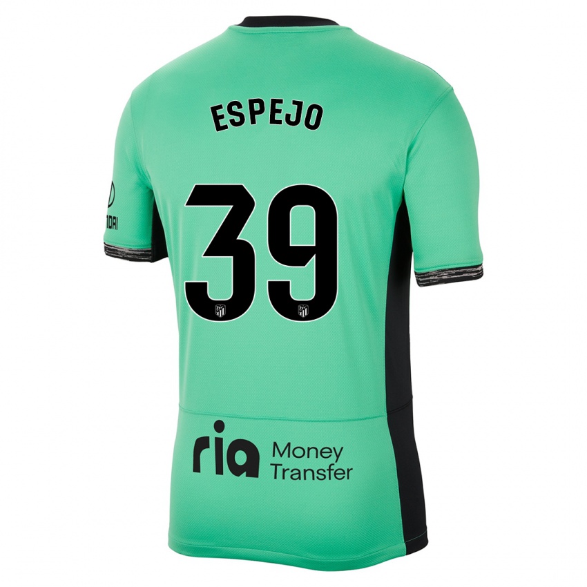 Barn Diego Espejo #39 Vårgrønn Tredje Sett Drakt Trøye 2023/24 Skjorter T-Skjorte