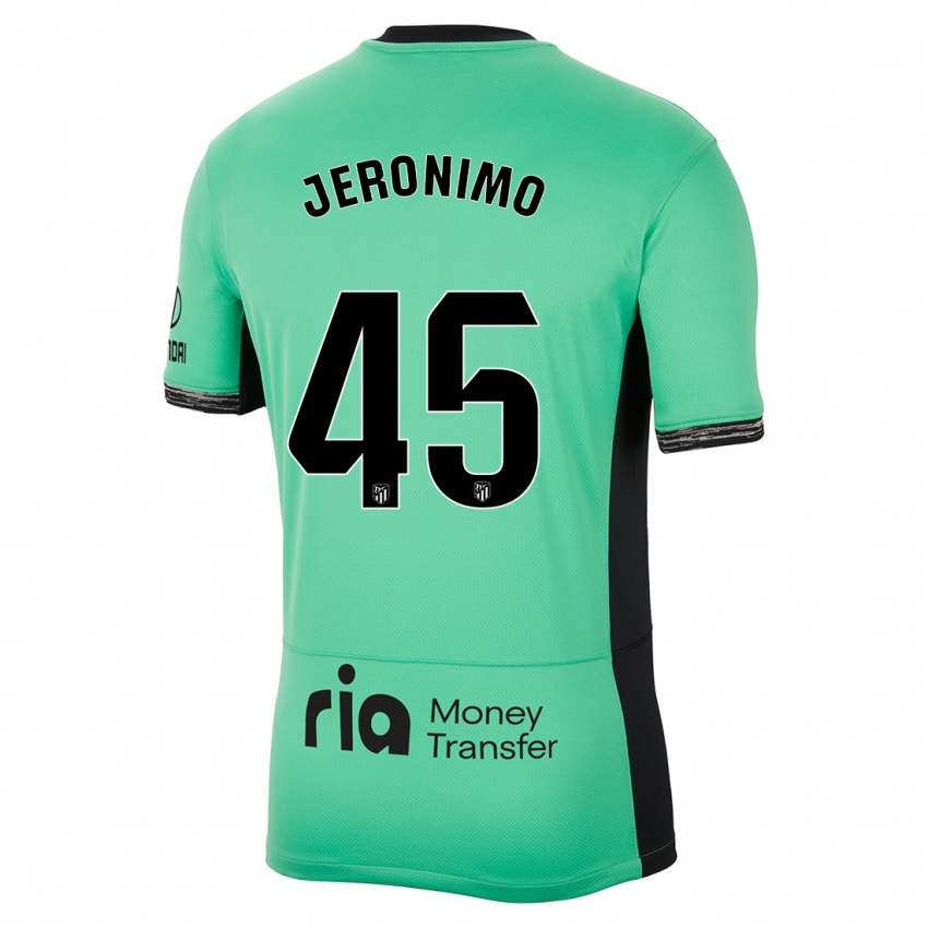 Barn Isaiah Jeronimo #45 Vårgrønn Tredje Sett Drakt Trøye 2023/24 Skjorter T-Skjorte