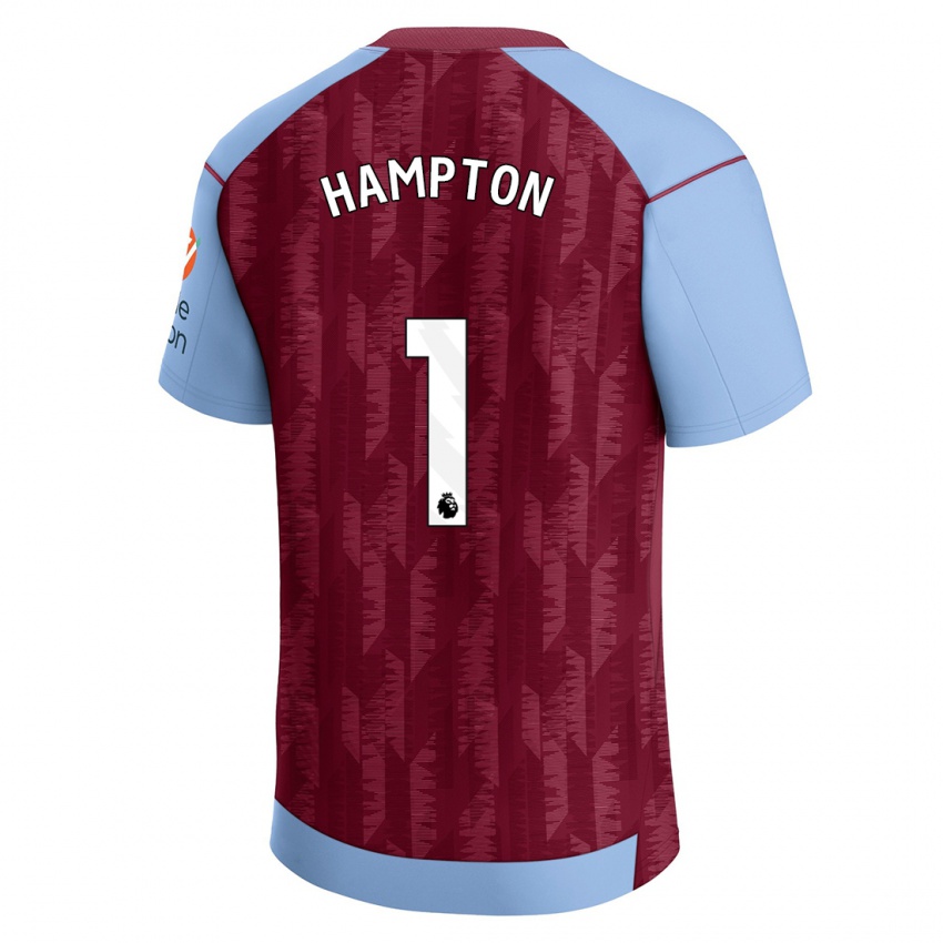 Mann Hannah Hampton #1 Klart Blå Hjemmetrøye Drakt Trøye 2023/24 Skjorter T-Skjorte