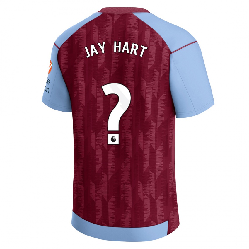 Mann Taylor Jay Hart #0 Klart Blå Hjemmetrøye Drakt Trøye 2023/24 Skjorter T-Skjorte
