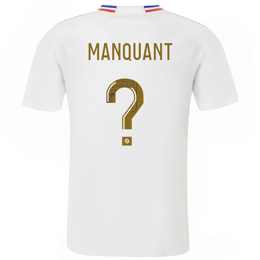 Mann Joris Manquant #0 Hvit Hjemmetrøye Drakt Trøye 2023/24 Skjorter T-Skjorte