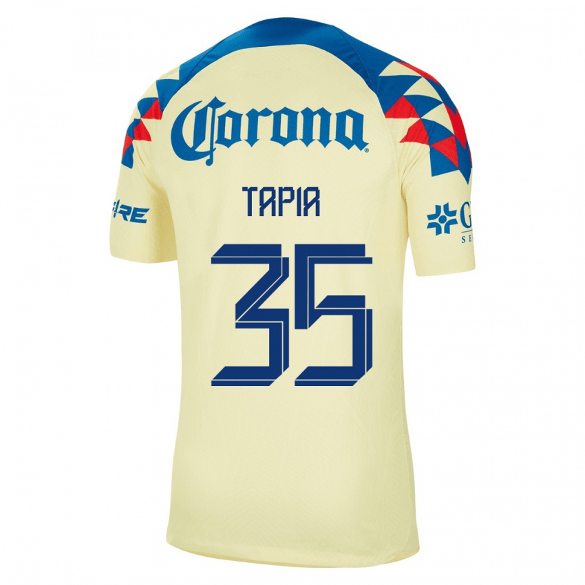 Mann Fernando Tapia #35 Gul Hjemmetrøye Drakt Trøye 2023/24 Skjorter T-Skjorte