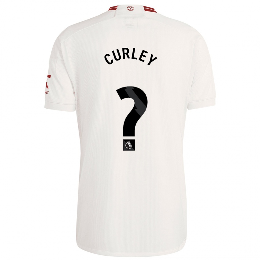 Mann Ruben Curley #0 Hvit Tredje Sett Drakt Trøye 2023/24 Skjorter T-Skjorte