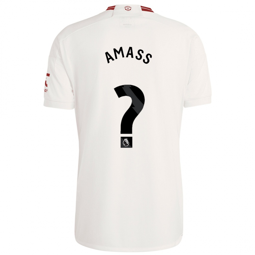 Mann Harry Amass #0 Hvit Tredje Sett Drakt Trøye 2023/24 Skjorter T-Skjorte