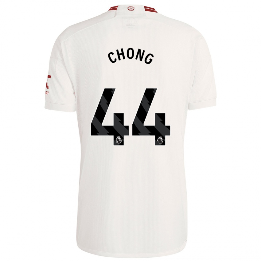 Mann Tahith Chong #44 Hvit Tredje Sett Drakt Trøye 2023/24 Skjorter T-Skjorte
