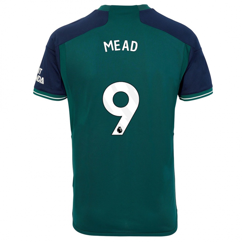 Mann Beth Mead #9 Grønn Tredje Sett Drakt Trøye 2023/24 Skjorter T-Skjorte