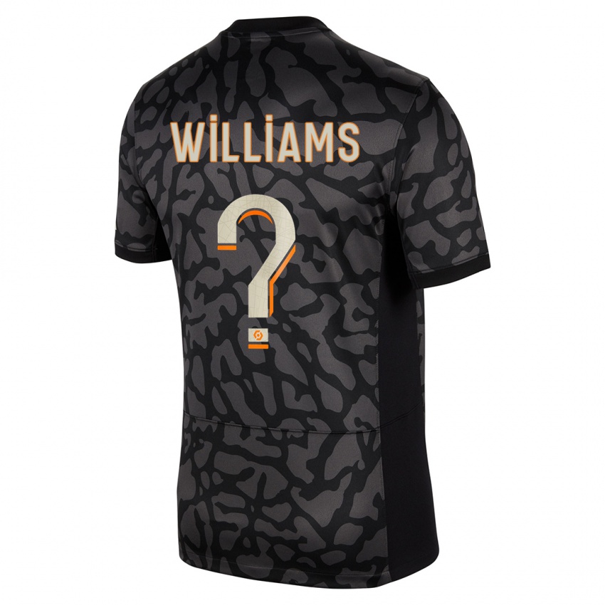 Mann Lydia Williams #0 Svart Tredje Sett Drakt Trøye 2023/24 Skjorter T-Skjorte