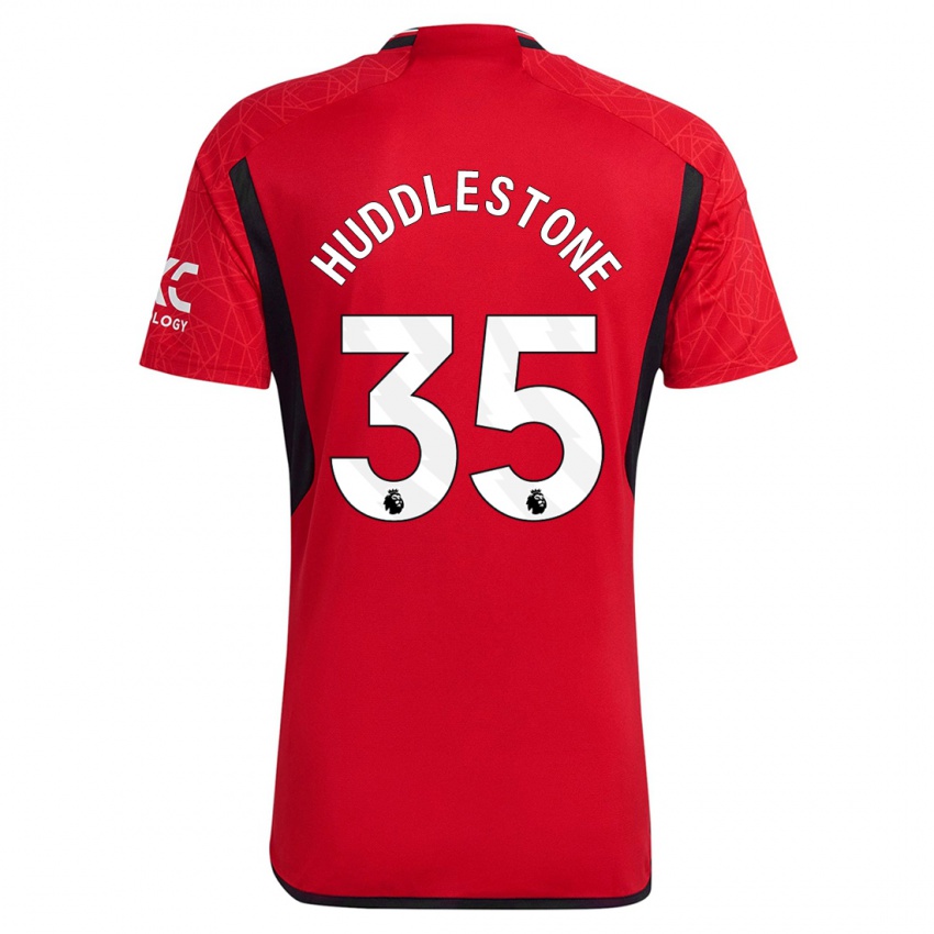 Dame Tom Huddlestone #35 Rød Hjemmetrøye Drakt Trøye 2023/24 Skjorter T-Skjorte