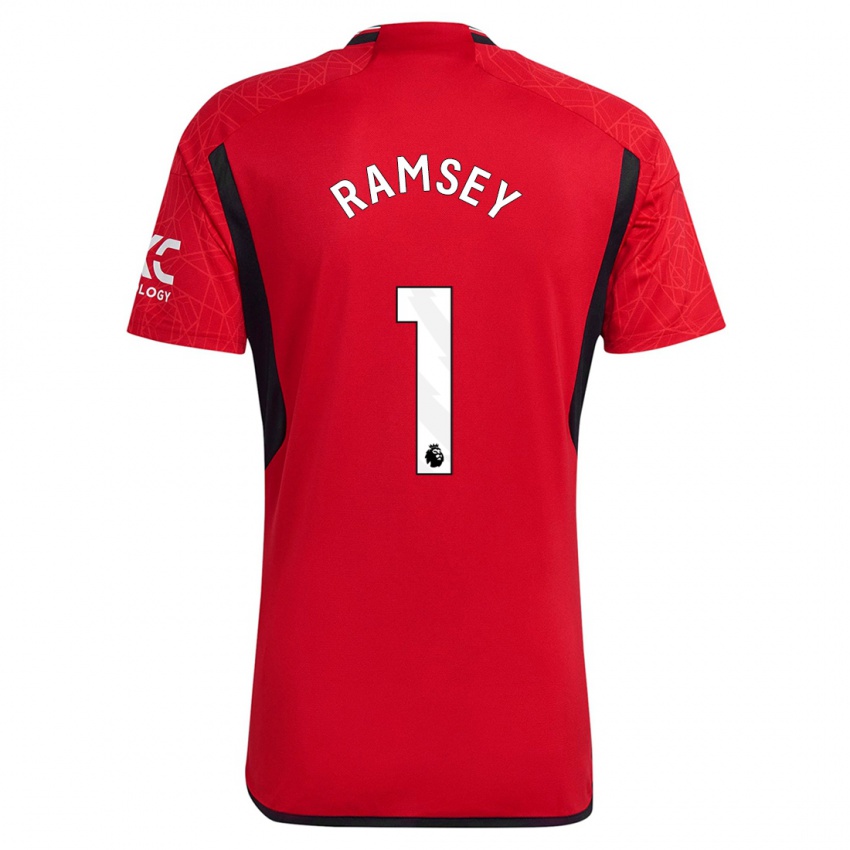 Dame Emily Ramsey #1 Rød Hjemmetrøye Drakt Trøye 2023/24 Skjorter T-Skjorte